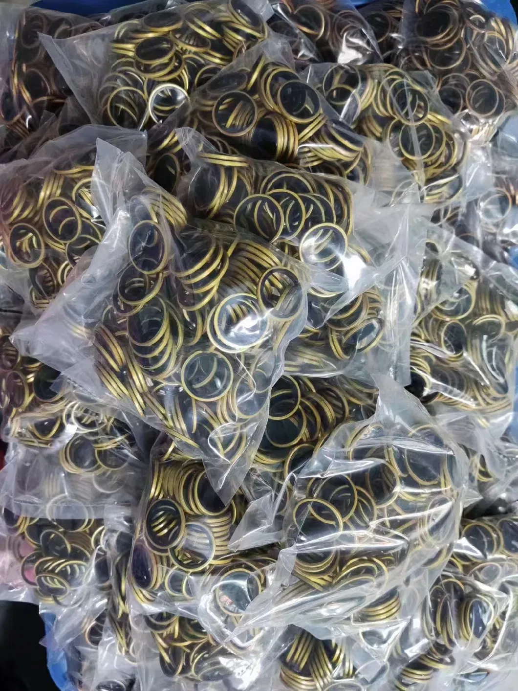 Self Centralizing 304 Stainless Steel Dowty Seal Gasket NBR Rubber Bonded Seal Washer 3